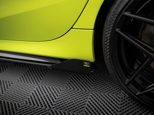 Maxton Design Street PRO Front Splitter + Flaps BMW 1 F40 M-Pack / M135i