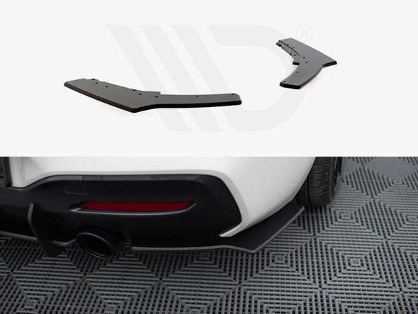 Maxton Design Street Pro Rear Side Splitters V.2 Bmw 1 F20 M140I