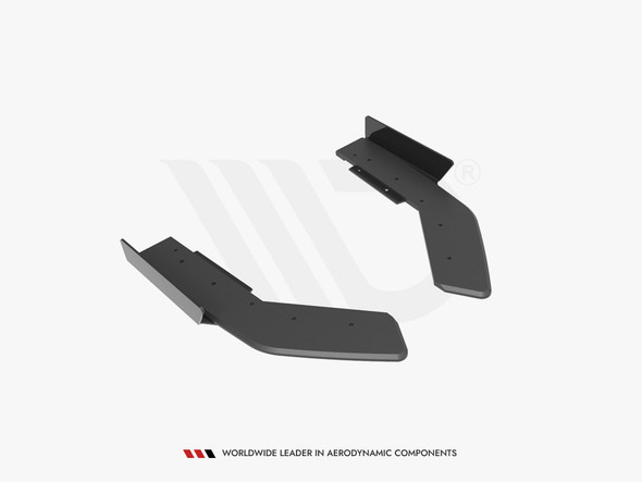 Maxton Design Street Pro Rear Side Splitters + Flaps BMW 2 Coupe M-Pack G42