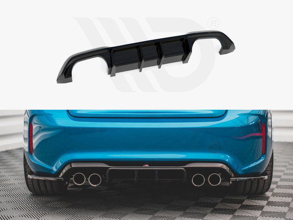 Maxton Design Rear Valance Bmw M2 F87 (2016-2020)