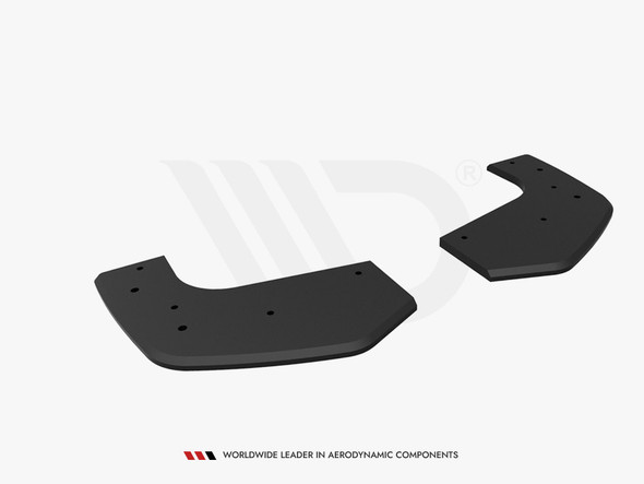 Maxton Design Street PRO Front Splitter V.1 + Flaps Hyundai I20 N Mk3