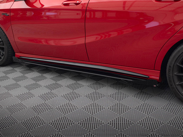 Maxton Design Street PRO Side Skirts Diffusers Mercedes-Benz A 45 AMG W176 Facelift