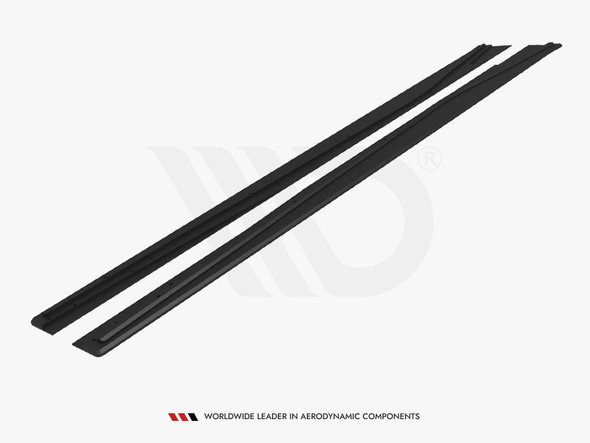 Maxton Design Street PRO Front Splitter Mercedes-Benz A AMG-Line W176 Facelift