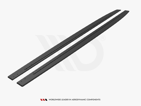 Maxton Design Street PRO Front Splitter Mercedes-AMG C43 Coupe C205 Facelift
