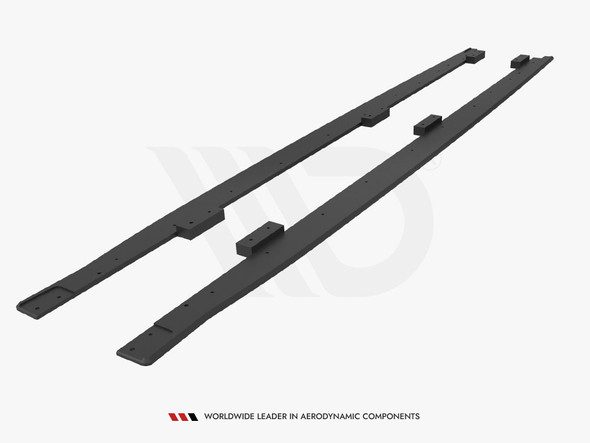 Maxton Design Street PRO Front Splitter Peugeot 208 GT Mk2