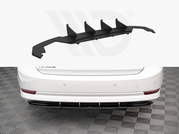 Maxton Design Street Pro Rear Diffuser Skoda Octavia Mk4