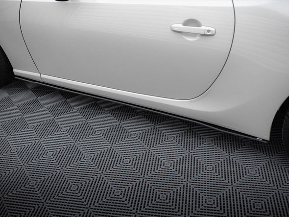 Maxton Design Street PRO Front Splitter V.1 + Flaps Subaru BRZ Mk1 Facelift