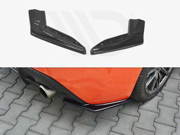 Maxton Design Rear Side Splitters V.1 Toyota Gt86 Facelift