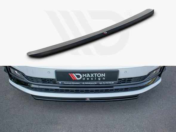 Maxton Design Front Splitter V.4 Vw Polo Mk6 Gti (2017-2021)