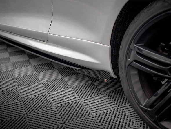 Maxton Design Street PRO Front Splitter + Flaps Volkswagen Scirocco R Mk3