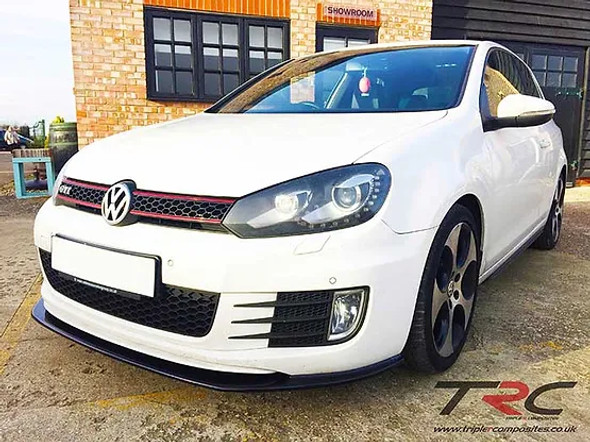 Triple R Composites Volkswagen Golf MK6 GTI/GTD Front Splitter