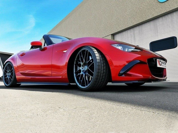 Maxton Design Front Splitter V.1 Mazda MX-5 IV (2014-2019) - Carbon Look