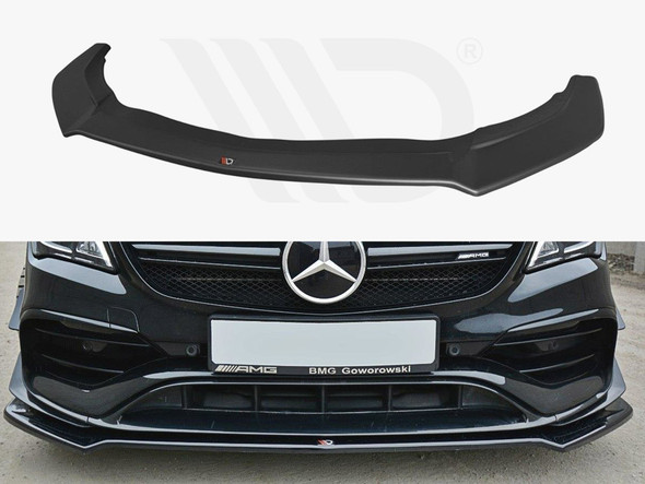 Maxton Design Front Splitter V.2 Mercedes CLA 45 AMG C117 (Facelift) (2017-UP) - Carbon Look