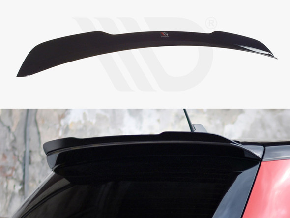 Maxton Design Spoiler Extension Skoda Fabia MK2 RS (2010-2014) - Textured