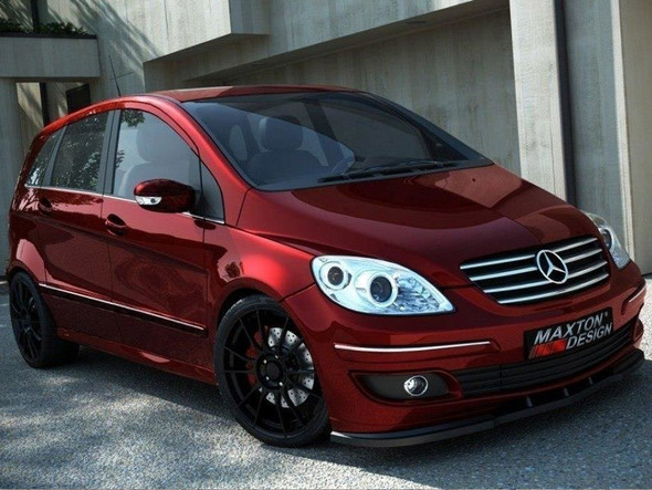 Maxton Design Front Splitter Mercedes B Class 245 (2005-2008) - Textured