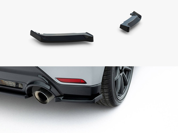 Maxton Design Rear Side Splitters Toyota GR Yaris Mk4 Facelift