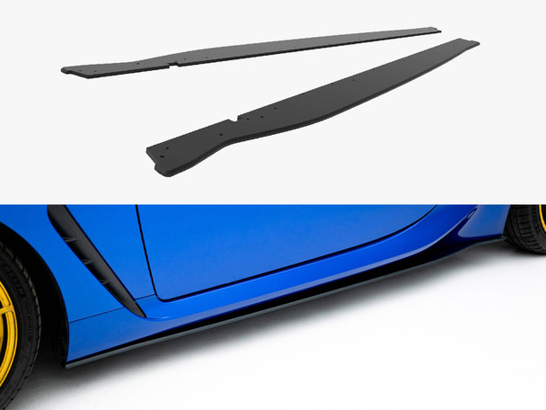 Maxton Design Street PRO Side Skirts Diffusers V.1 Subaru BRZ Mk2