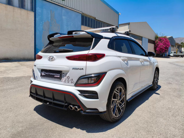 Motordrome Rear Splitter Hyundai Kona N-Line Mk1 Facelift