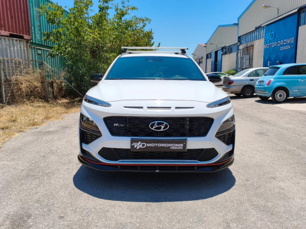 Motordrome Front Splitter Hyundai Kona Ν / N-Line Mk1 Facelift