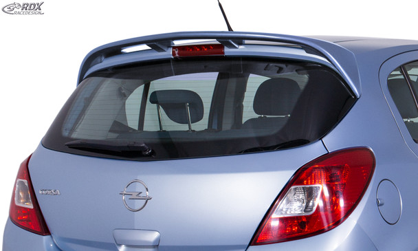 RDX Roof Spoiler for OPEL/VAUXHALL Corsa (D / 2006-2014) (4/5-doors) "OPC Look"