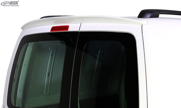 RDX Roof Spoiler for VW Caddy (2K, 2KN / 2003-2020) with 2 Rear Doors / Wing Doors