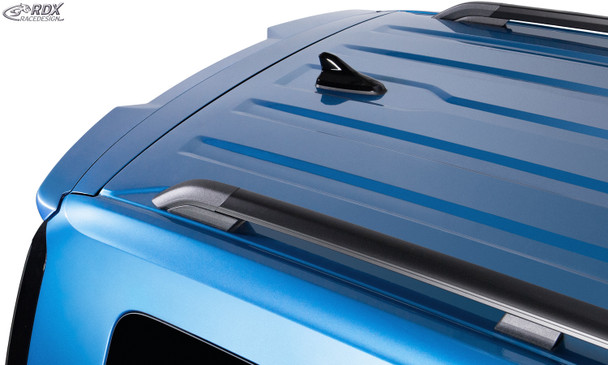 RDX Roof Spoiler for VW Caddy (SK, SKN / 2020+) & FORD Tourneo Connect (SK, SKN / 2022+) with Tailgate