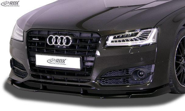 RDX Front Spoiler VARIO-X for AUDI A8 D4/4H S-Line, S8, Sport-Edition (2013+) Front Lip Splitter