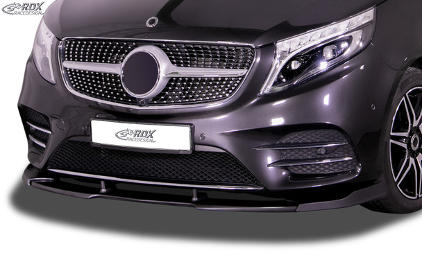 RDX Front Spoiler VARIO-X for MERCEDES V-Class W447 AMG-Line Front Lip &quotV2&quot Splitter