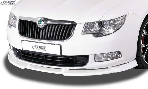 RDX Front Spoiler VARIO-X for SKODA Superb 2 (3T) 2008-2013 Front Lip Splitter