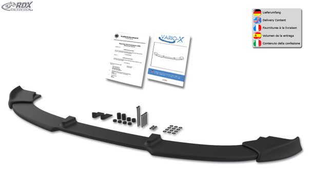 RDX Front Spoiler VARIO-X for BMW 3-series E92 / E93 -2010 Front Lip Splitter