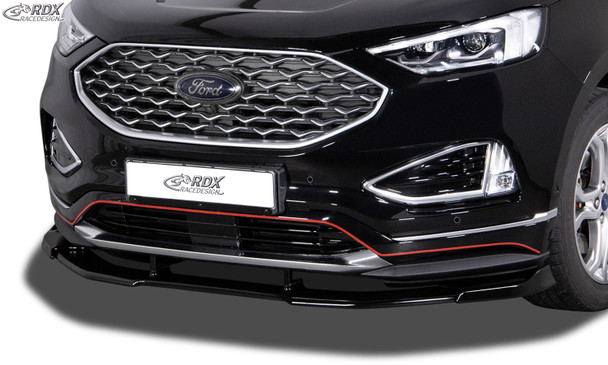 RDX Front Spoiler VARIO-X for FORD Edge Vignale, Titanium, Trend (2018+) Front Lip Splitter