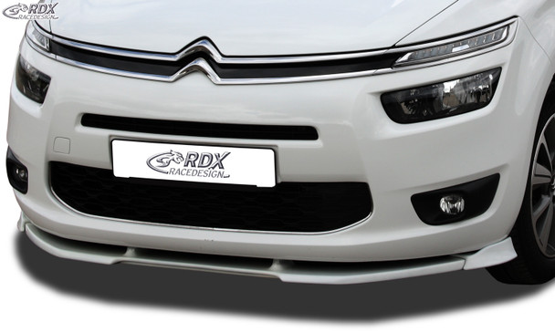 RDX Front Spoiler VARIO-X for CITROEN C4 Grand Picasso 2013+ Front Lip Splitter