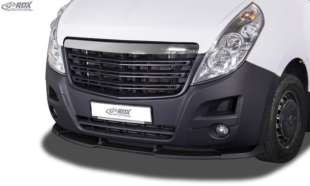 RDX Front Spoiler VARIO-X for RENAULT Master (2010-2019) & OPEL / VAUXHALL Movano (2010-2021) Front Lip Splitter