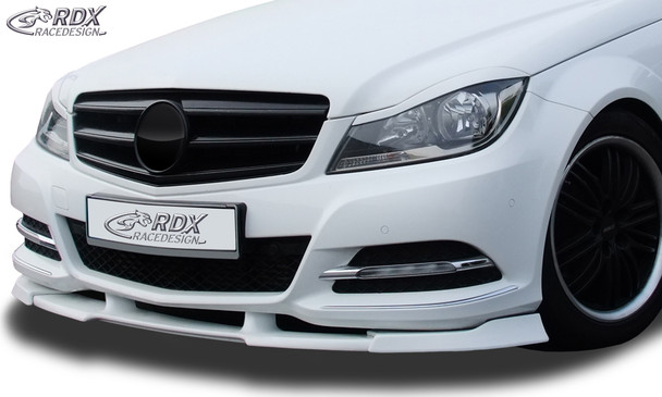 RDX Front Spoiler VARIO-X for MERCEDES C-class W204 2011+ Front Lip Splitter