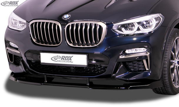 RDX Front Spoiler VARIO-X for BMW X3 (G01) & for BMW X4 (G02) for M-Sport & M-Aerodynamic-Kit Front Lip Splitter