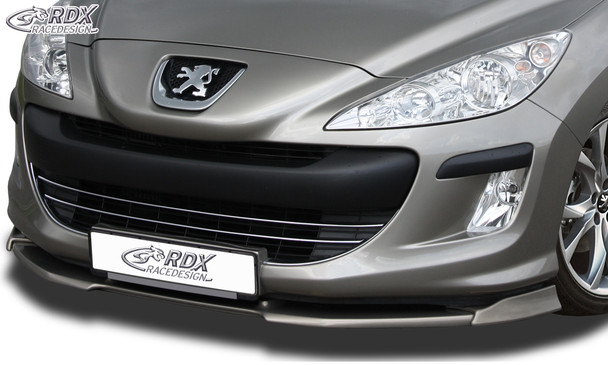 RDX Front Spoiler VARIO-X for PEUGEOT 308 Phase 1 Front Lip Splitter