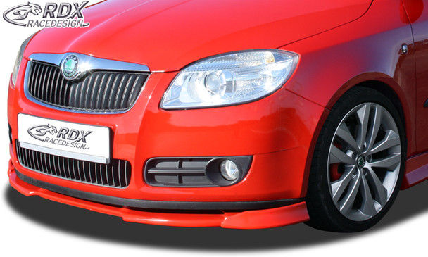 RDX Front Spoiler VARIO-X for SKODA Fabia 2 Typ 5J -2010 (also for Roomster) Front Lip Splitter
