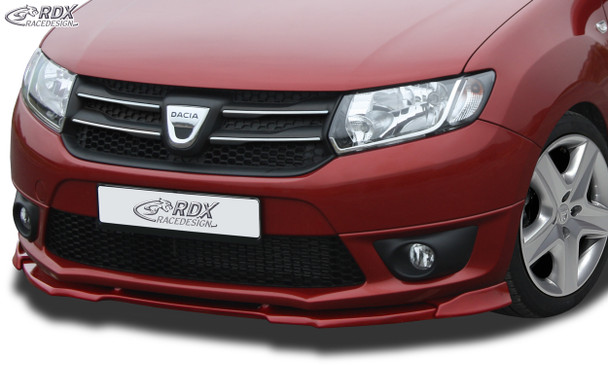 RDX Front Spoiler VARIO-X for DACIA Sandero 2 / Logan 2 (incl. MCV) Front Lip Splitter