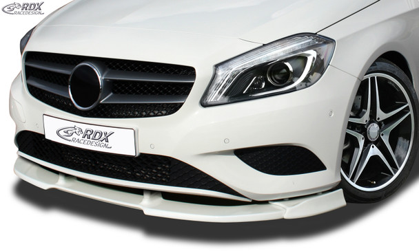 RDX Front Spoiler VARIO-X for MERCEDES A-Class W176 (2012-2015) Front Lip Splitter