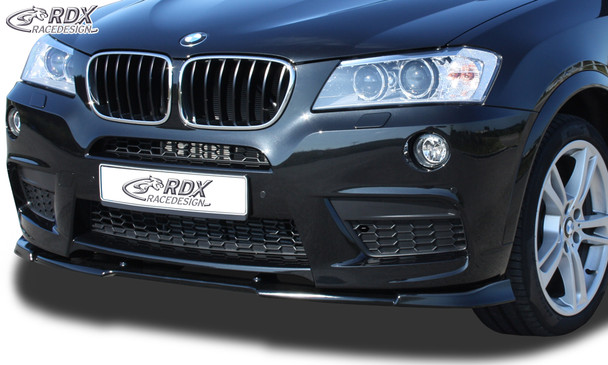 RDX Front Spoiler VARIO-X for BMW X3 F25 M-Technic -2014 Front Lip Splitter