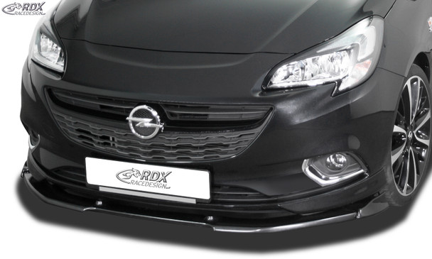 RDX Front Spoiler VARIO-X for OPEL Corsa E OPC-Line Front Lip Splitter