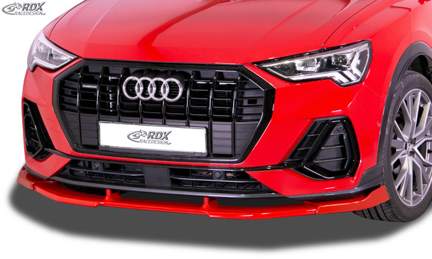 RDX Front Spoiler VARIO-X for AUDI Q3 S-Line (F3) Front Lip Splitter