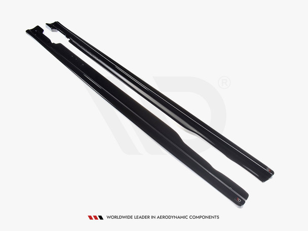Maxton Design SIDE SKIRTS SPLITTERS MERCEDES C43 AMG W205 SEDAN/ ESTATE (2016-2018)