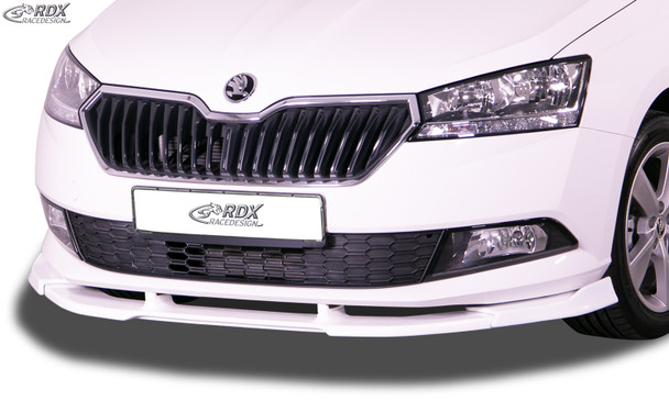RDX Front Spoiler VARIO-X for SKODA Fabia 3 (5J/NJ) 2019+ Front Lip Splitter