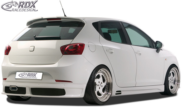 RDX rear bumper extension for SEAT Ibiza 6J (4/5-doors, -03/2012)