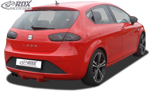 RDX Rear Diffusor U-Diff for SEAT Leon 1P (all models, also FR, Cupra, Aerokit, ...)