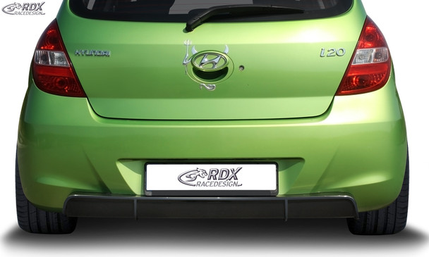 RDX rear bumper extension for HYUNDAI i20 PB / PBT (2008-2012) Diffusor