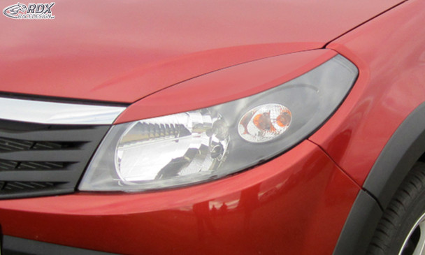 RDX Headlight Covers for DACIA Sandero 1 (SD, SR / 2008-2012)