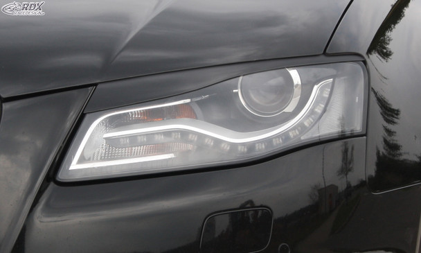 RDX Headlight Covers for AUDI A4 (B8, B81 / 2008-2011)