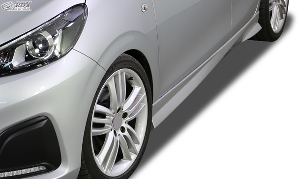 RDX Sideskirts for PEUGEOT 108 "Turbo"
